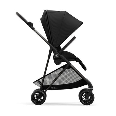 Bambinista-CYBEX-Travel-CYBEX Melio Carbon Stroller - Deep Black