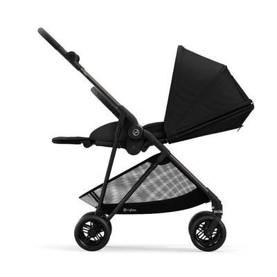 Bambinista-CYBEX-Travel-CYBEX Melio Carbon Stroller - Deep Black
