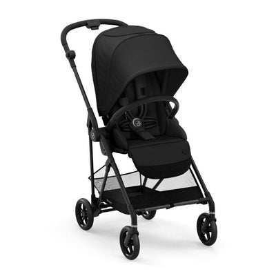 Bambinista-CYBEX-Travel-CYBEX Melio Carbon Stroller - Deep Black