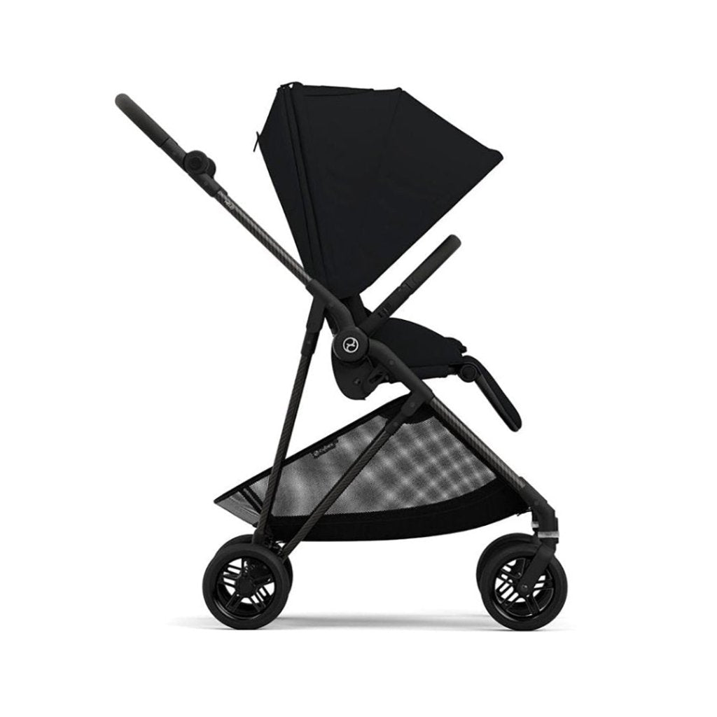 Cybex Melio Carbon Travel System Comfort Bundle with ATON B2 I 