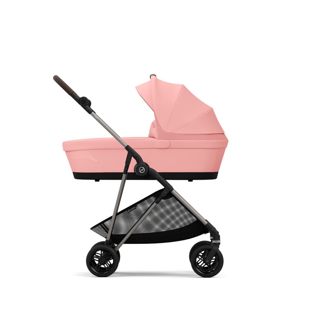 Bambinista-CYBEX-Travel-CYBEX Melio Carrycot - Hibiscus Red (2023 New Generation)