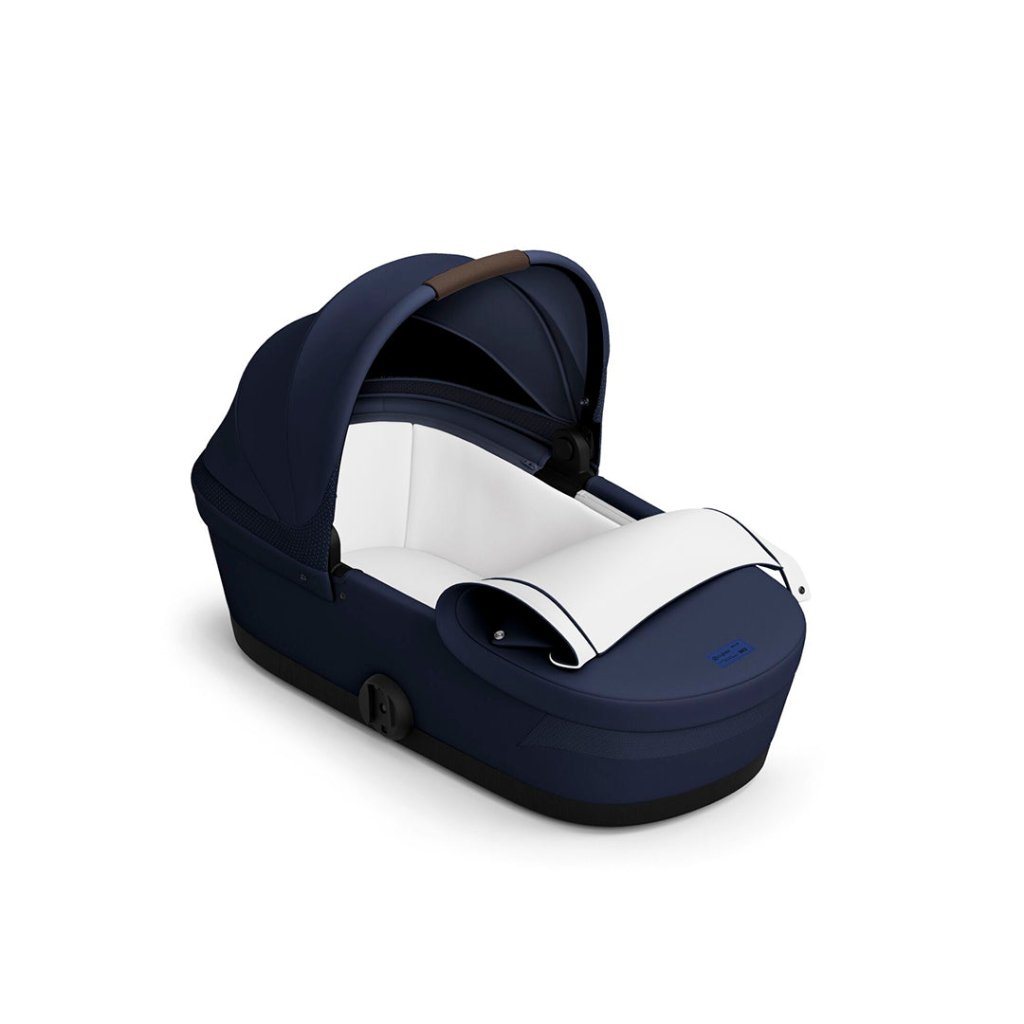 Bambinista-CYBEX-Travel-CYBEX Melio Carrycot - Ocean Blue (2023 New Generation)