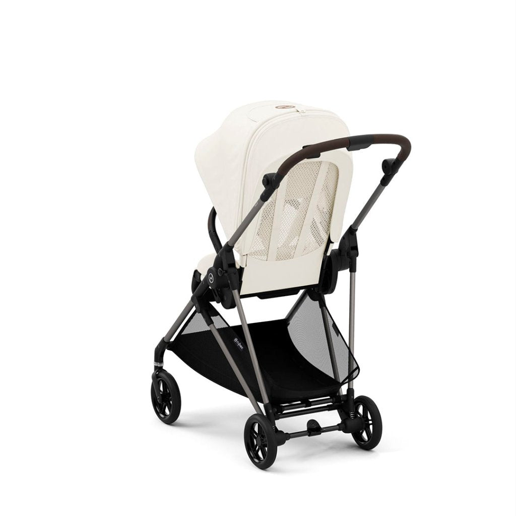 Bambinista-CYBEX-Travel-CYBEX Melio Pushchair - Cotton White (2023 New Generation)