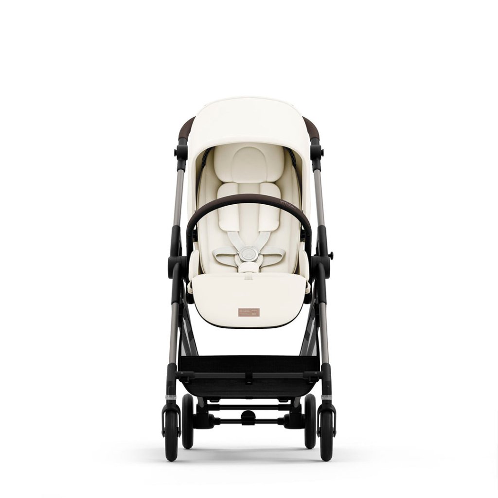 Bambinista-CYBEX-Travel-CYBEX Melio Pushchair - Cotton White (2023 New Generation)