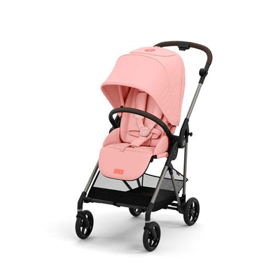 Bambinista-CYBEX-Travel-CYBEX Melio Pushchair - Hibiscus Red (2023 New Generation)