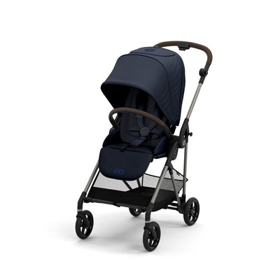 Bambinista-CYBEX-Travel-CYBEX Melio Pushchair - Ocean Blue (2023 New Generation)