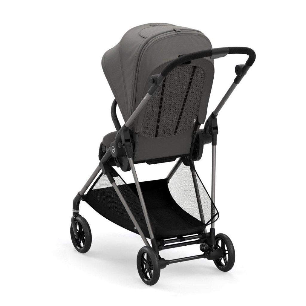 Bambinista-CYBEX-Travel-CYBEX Melio Taupe Stroller - Soho Grey