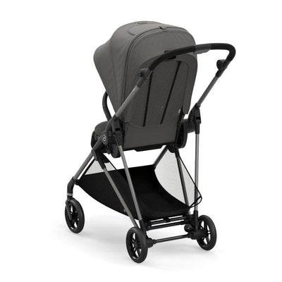 Bambinista-CYBEX-Travel-CYBEX Melio Taupe Stroller - Soho Grey