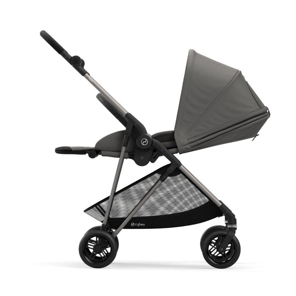 Bambinista-CYBEX-Travel-CYBEX Melio Taupe Stroller - Soho Grey