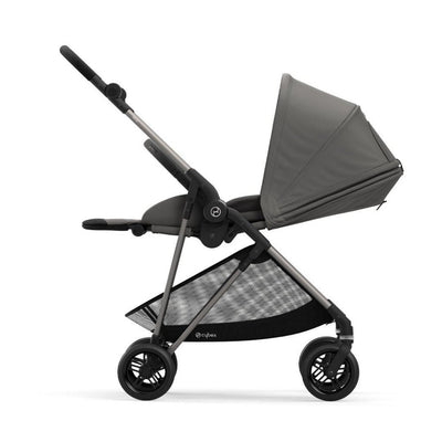Bambinista-CYBEX-Travel-CYBEX Melio Taupe Stroller - Soho Grey