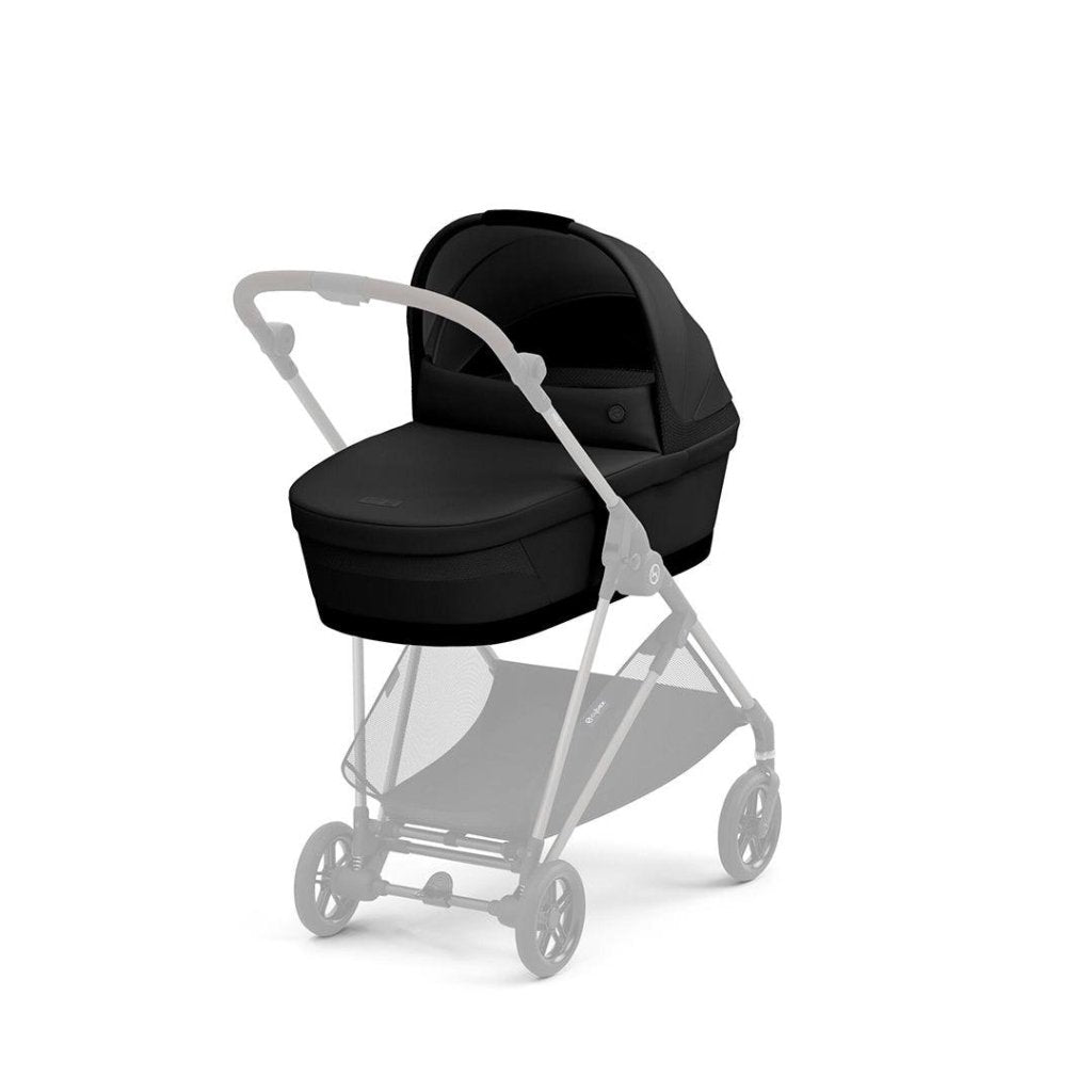 cybex melio newborn nest Cybex Melio Travel System Comfort Bundle with ATON B2 I-SIZE and Gold –  Bambinista