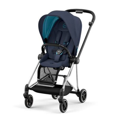 Bambinista-CYBEX-Travel-CYBEX Mios Conscious Collection Pushchair - Dark Navy (New Generation 2023)