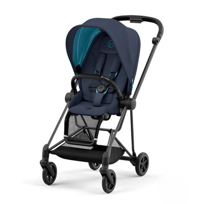 Bambinista-CYBEX-Travel-CYBEX Mios Conscious Collection Pushchair - Dark Navy (New Generation 2023)