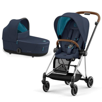 Bambinista-CYBEX-Travel-CYBEX Mios Conscious Collection Pushchair - Dark Navy (New Generation 2023)