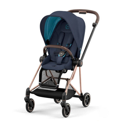 Bambinista-CYBEX-Travel-CYBEX Mios Conscious Collection Pushchair - Dark Navy (New Generation 2023)