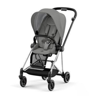 Bambinista-CYBEX-Travel-CYBEX Mios Conscious Collection Pushchair - Pearl Grey (New Generation 2023)