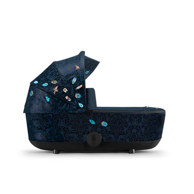 Bambinista-CYBEX-Travel-CYBEX Mios Lux Carry Cot By Jewels Of Nature - Dark Blue (2022 New Generation)