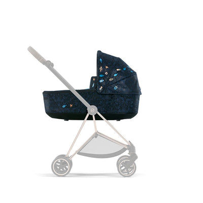Bambinista-CYBEX-Travel-CYBEX Mios Lux Carry Cot By Jewels Of Nature - Dark Blue (2022 New Generation)