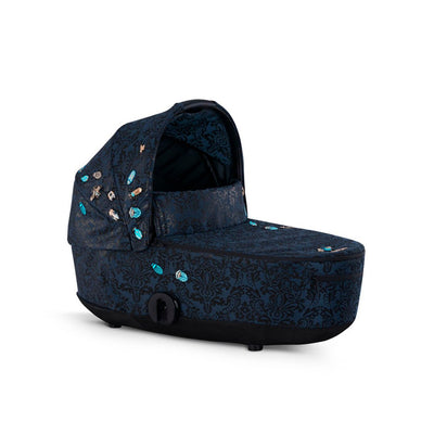 Bambinista-CYBEX-Travel-CYBEX Mios Lux Carry Cot By Jewels Of Nature - Dark Blue (2022 New Generation)