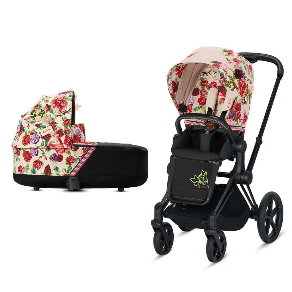 Bambinista-CYBEX-Travel-CYBEX Mios Pushchair Spring Blossom - Light (2022 New Generation)