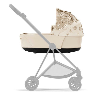 Bambinista-CYBEX-Travel-CYBEX Mios Special Edition SIMPLY FLOWERS BEIGE Lux Carrycot - Nude Beige