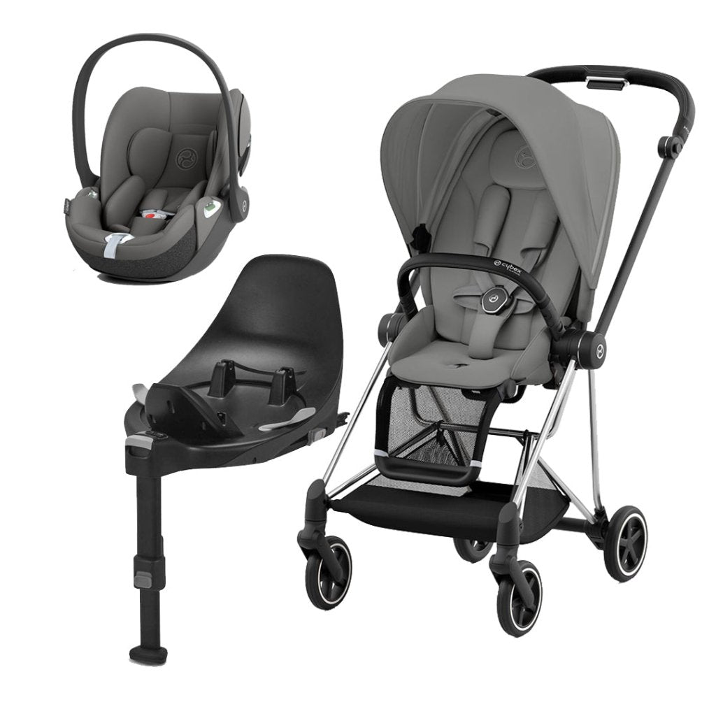 Bambinista-CYBEX-Travel-CYBEX MIOS Travel System 2023 - Mirage Grey