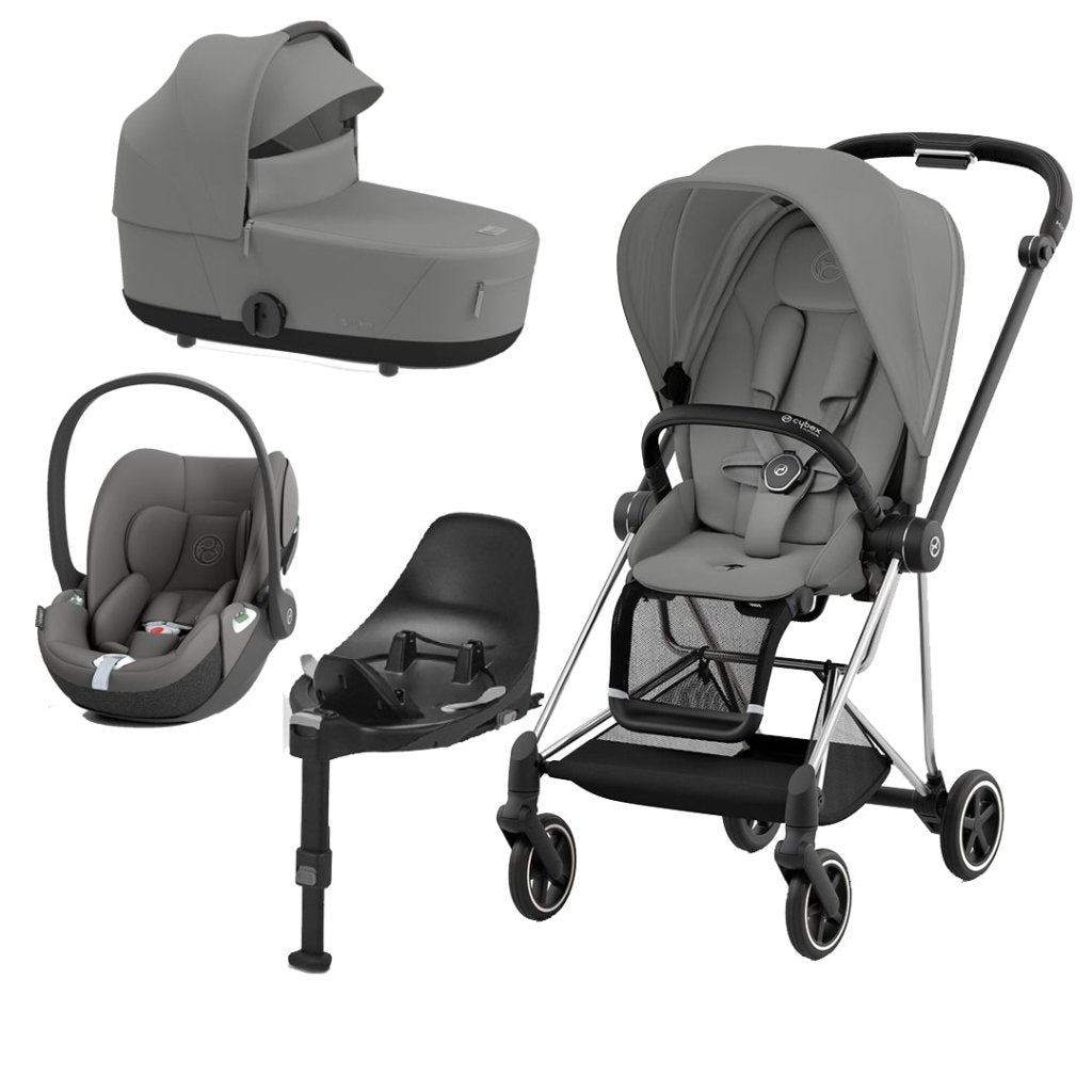 Bambinista-CYBEX-Travel-CYBEX MIOS Travel System 2023 - Mirage Grey