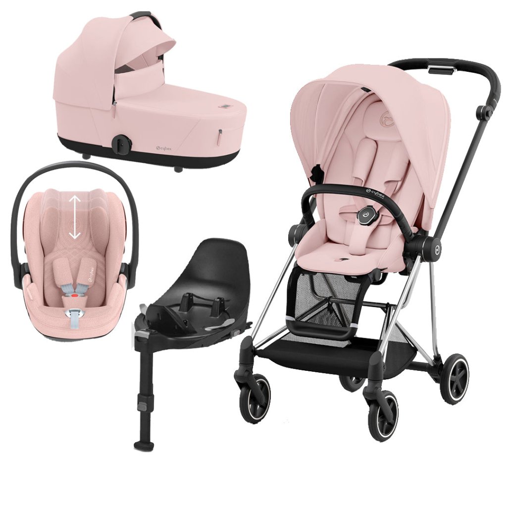 Bambinista-CYBEX-Travel-CYBEX MIOS Travel System 2023 - Peach Pink