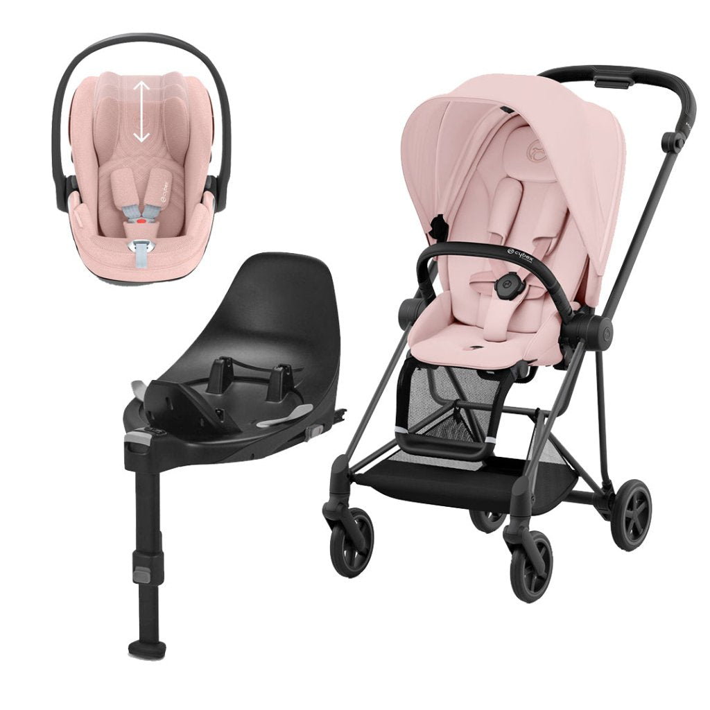 Bambinista-CYBEX-Travel-CYBEX MIOS Travel System 2023 - Peach Pink