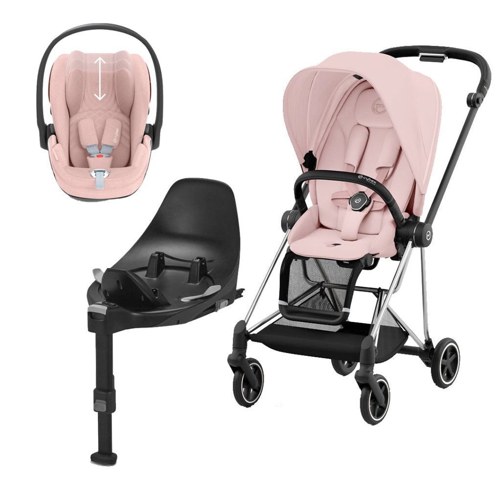 Bambinista-CYBEX-Travel-CYBEX MIOS Travel System 2023 - Peach Pink