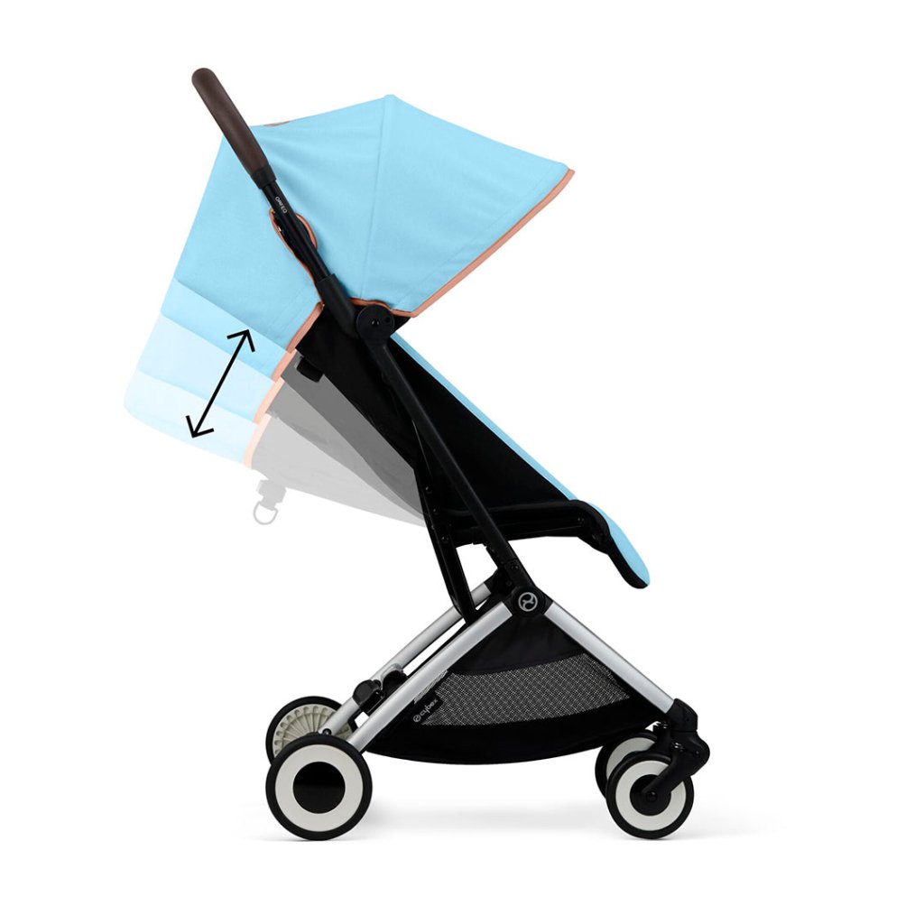 Bambinista-CYBEX-Travel-CYBEX ORFEO Silver Stroller - Beach Blue (2023 New Generation)