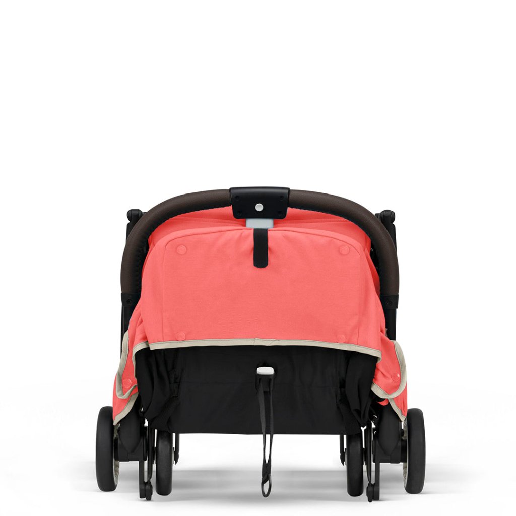 Bambinista-CYBEX-Travel-CYBEX ORFEO Silver Stroller - Hibiscus Red (2023 New Generation)