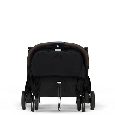 Bambinista-CYBEX-Travel-CYBEX ORFEO Silver Stroller - Moon Black (2023 New Generation)