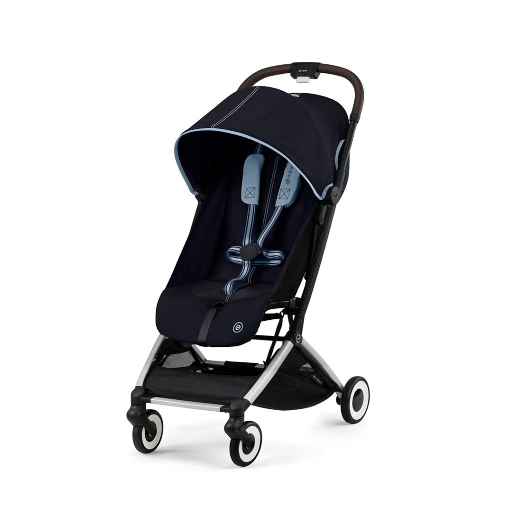 Bambinista-CYBEX-Travel-CYBEX ORFEO Silver Stroller - Ocean Blue (2023 New Generation)