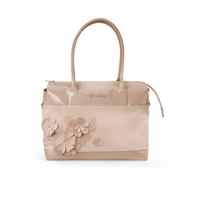 Bambinista-CYBEX-Travel-CYBEX Platinum Changing Bag - Simply Flowers - Nude Beige