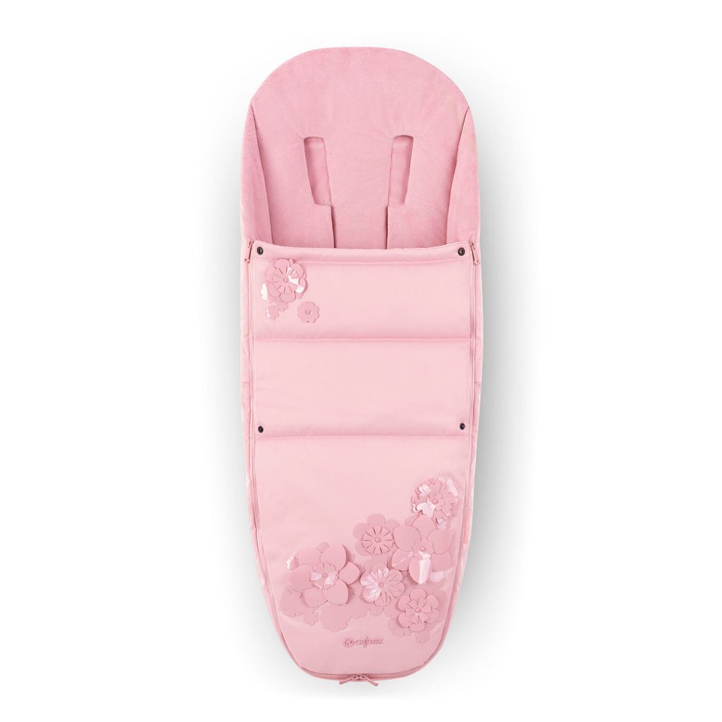 Bambinista-CYBEX-Travel-CYBEX Platinum Footmuff By Simply Flowers - Pink