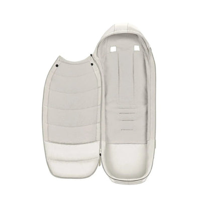 Bambinista-CYBEX-Travel-CYBEX Platinum Footmuff - Off White (2023 New Genration)