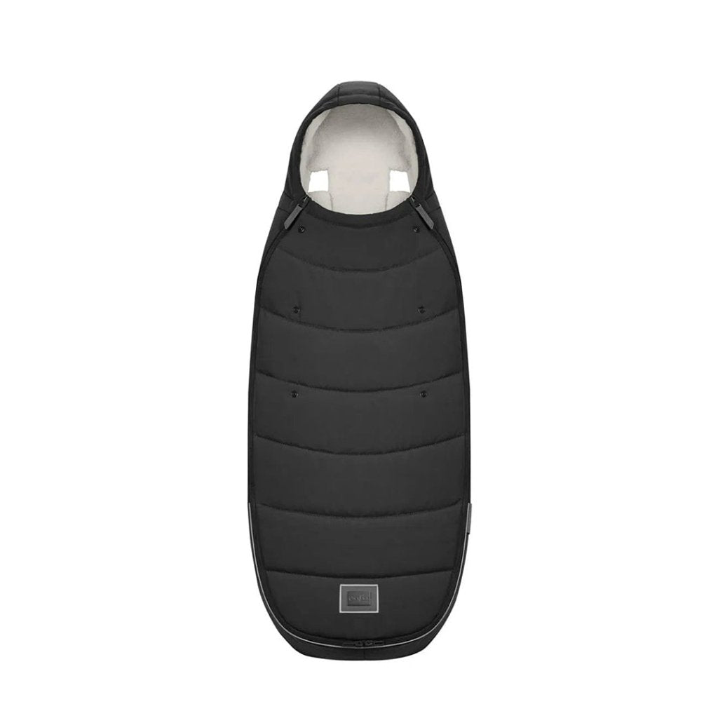 Bambinista-CYBEX-Travel-CYBEX Platinum Footmuff - Sepia Black (2023 New Genration)