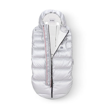 Bambinista-CYBEX-Travel-CYBEX Platinum Winter Footmuff - Arctic Silver