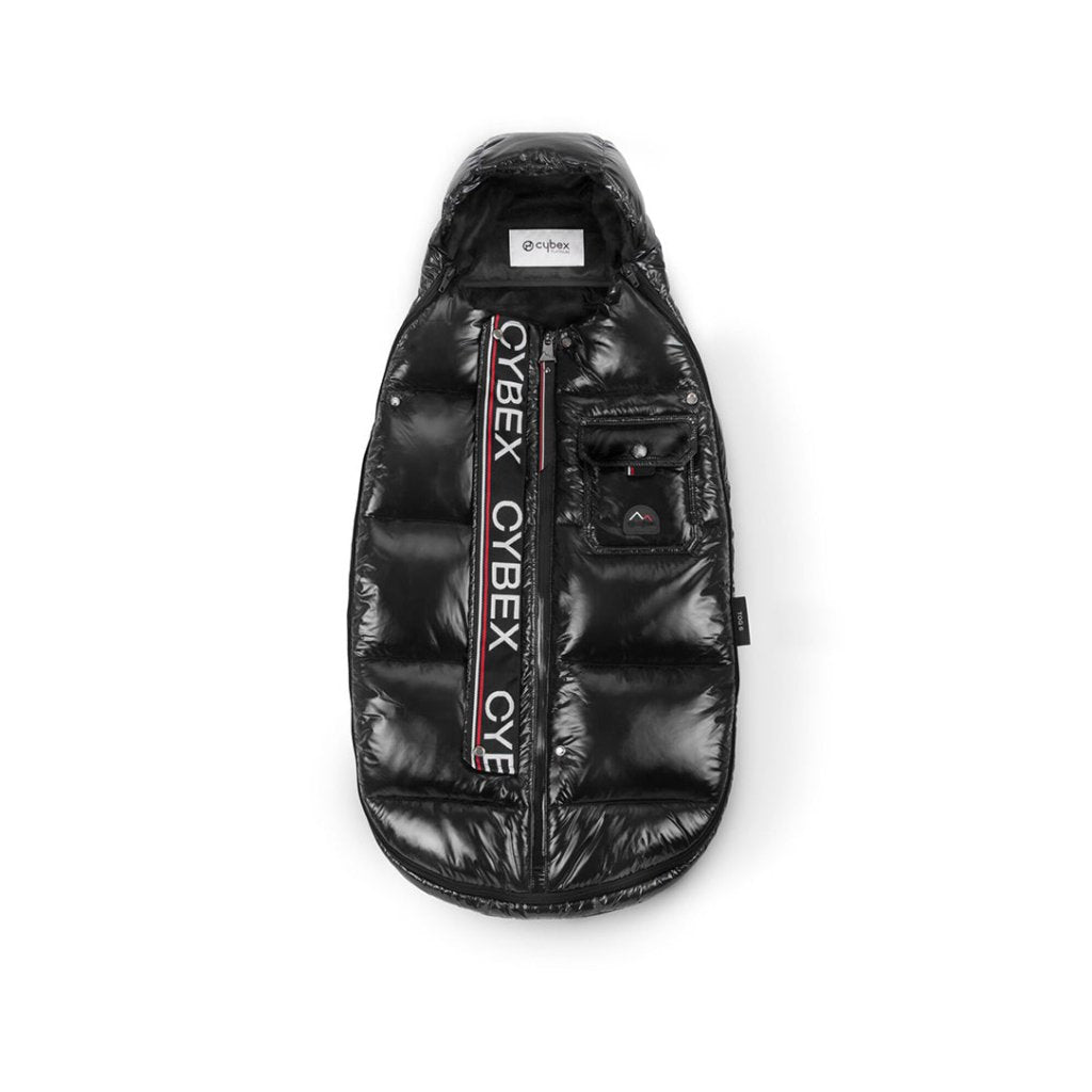 Bambinista-CYBEX-Travel-CYBEX Platinum Winter Footmuff Mini - Deep Black