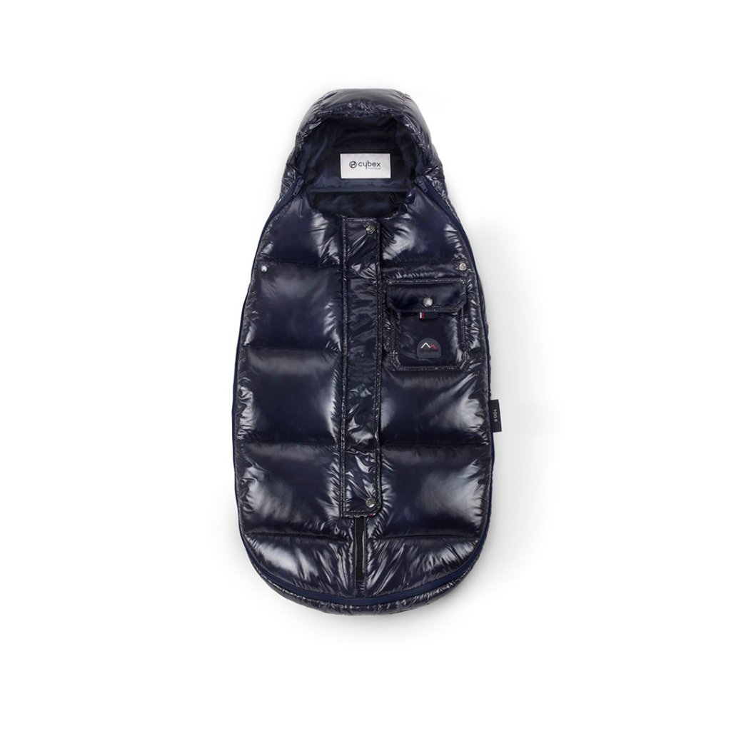 Bambinista-CYBEX-Travel-CYBEX Platinum Winter Footmuff Mini - Nautical Blue