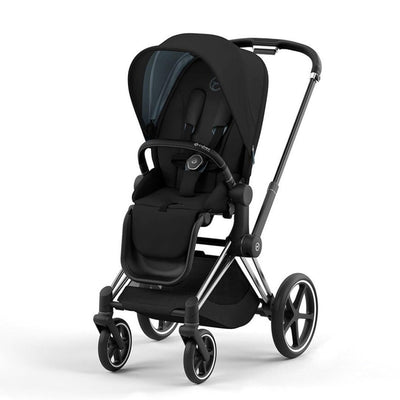 Bambinista-CYBEX-Travel-CYBEX Priam Conscious Collection Pushchair - Onyx Black (New Generation 2023)