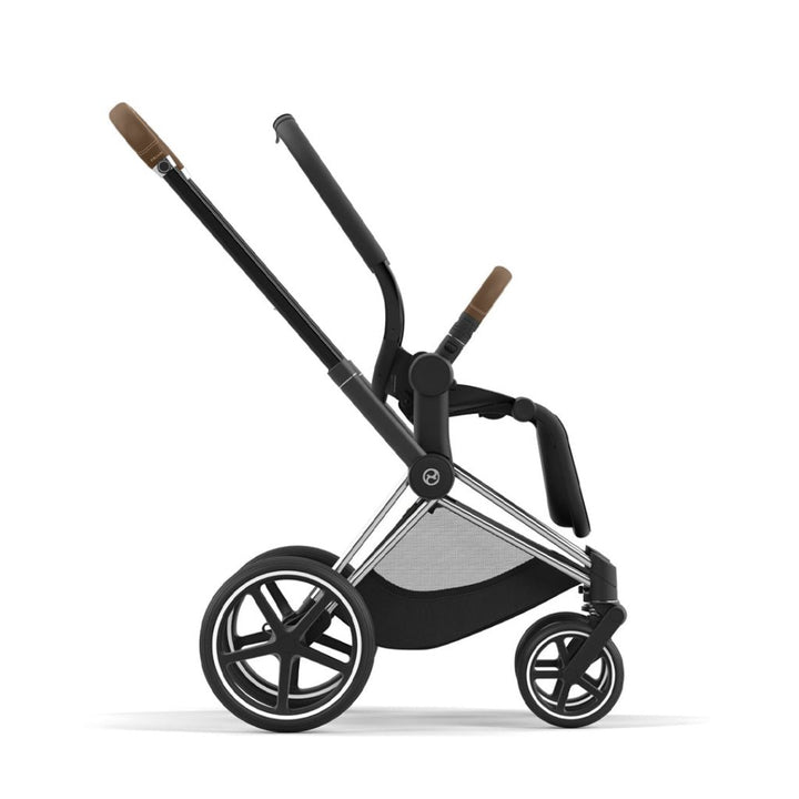 CYBEX PRIAM Frame + Seat Hardpart - Chrome Brown – Bambinista