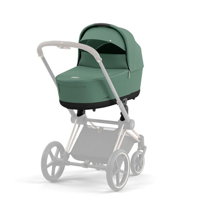 Bambinista-CYBEX-Travel-CYBEX PRIAM Lux Carrycot - Leaf Green (2023 New Genration)