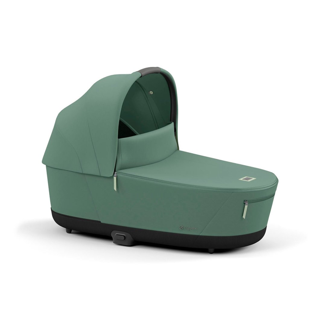 Bambinista-CYBEX-Travel-CYBEX PRIAM Lux Carrycot - Leaf Green (2023 New Genration)