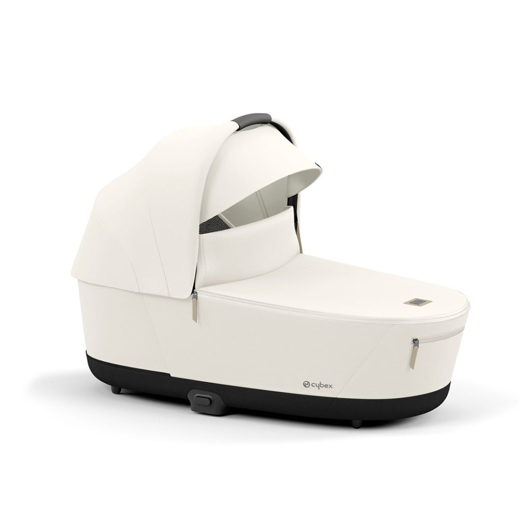 Bambinista-CYBEX-Travel-CYBEX PRIAM Lux Carrycot - Off White (2023 New Genration)
