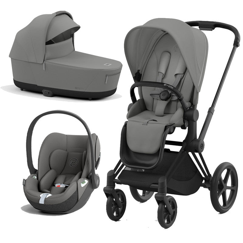 Bambinista-CYBEX-Travel-CYBEX PRIAM Travel System - Mirage Grey (2023 New Generation)