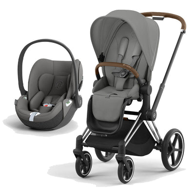 Bambinista-CYBEX-Travel-CYBEX PRIAM Travel System - Mirage Grey (2023 New Generation)