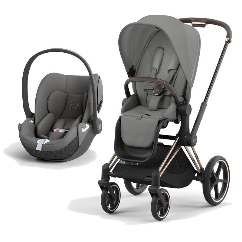 Bambinista-CYBEX-Travel-CYBEX PRIAM Travel System - Mirage Grey (2023 New Generation)