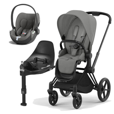 Bambinista-CYBEX-Travel-CYBEX PRIAM Travel System - Mirage Grey (2023 New Generation)